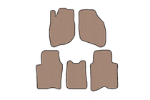 Honda City 2002–2008 Gummimattor Carsuit (SD, beige) foto 1