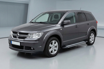 Dodge Journey 2008–2020 Sidosteg Rainbow (2 st, aluminium) foto 1