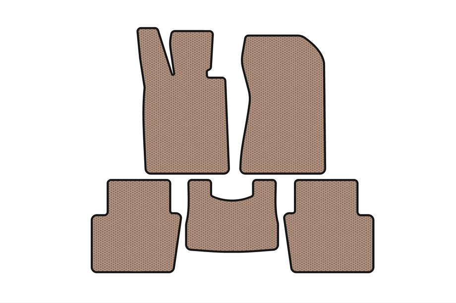 Honda Legend 2004–2012 Gummimattor Carsuit (Beige) Image