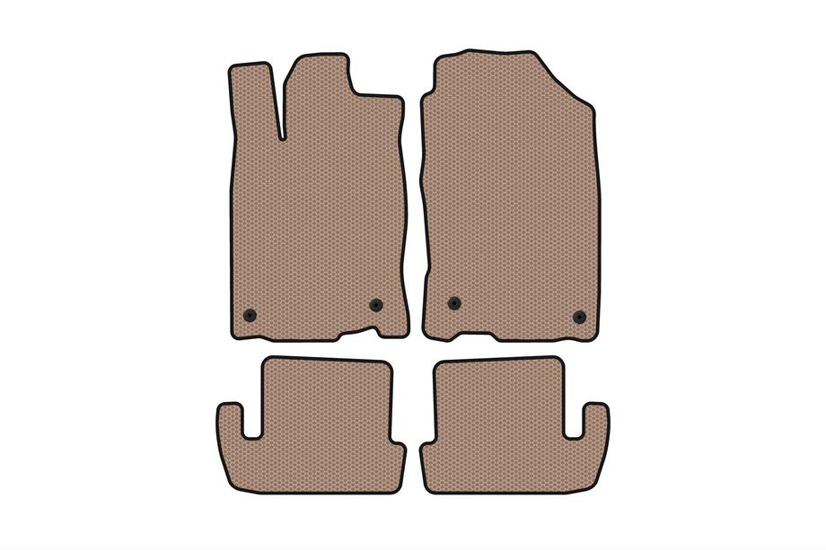 Honda CR-Z Gummimattor Carsuit (Beige) Image