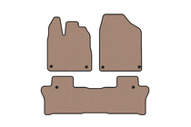 Honda Pilot 2015–2022 Gummimattor Carsuit (2 rader, beige) foto 1