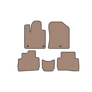 Gummimattor Carsuit (2020-2023, beige) Hyundai Santa Fe 4 2018–2023 foto 1
