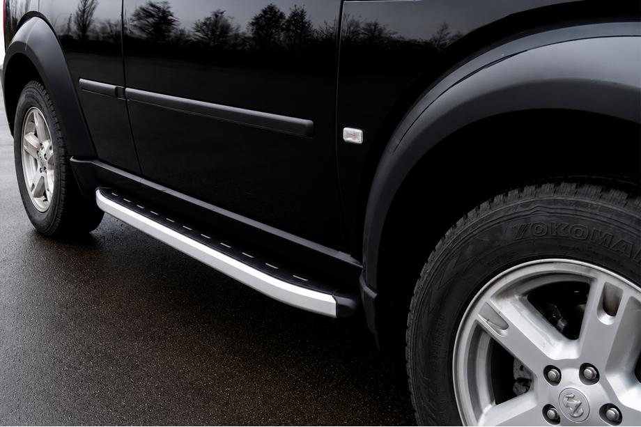 Dodge Nitro 2006–2011 Sidosteg Fullmond (2 st, aluminium) Image