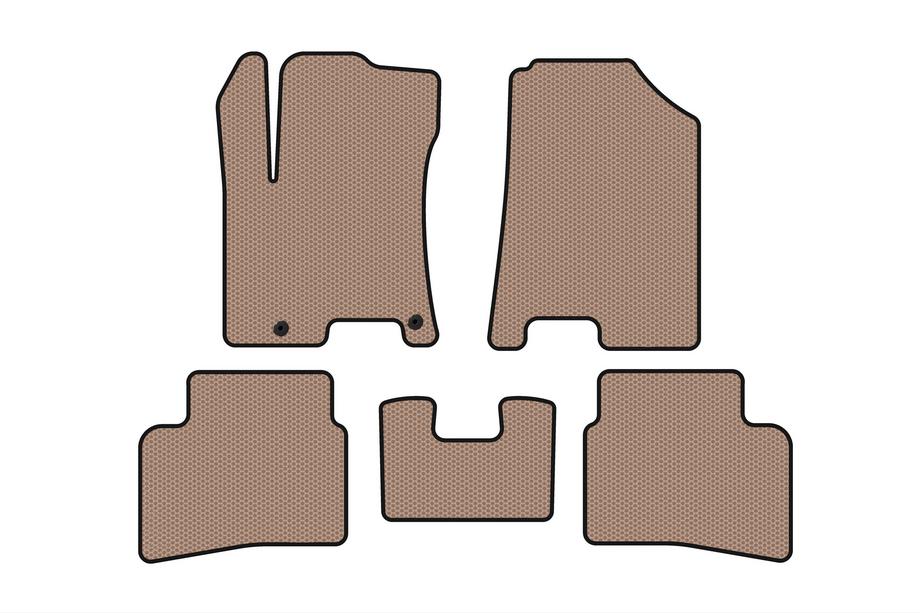 Hyundai Venue 2019– Gummimattor Carsuit (Beige) Image