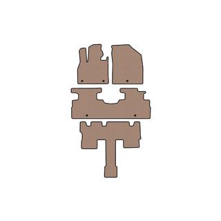 Gummimattor Carsuit (3 rader, 7-sits, beige) foto 1