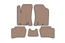 Hyundai I-20 2008–2012 Gummimattor Carsuit (HB, beige) foto 1