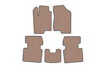 Hyundai Sonata NF 2004–2009 Gummimattor Carsuit (Beige) foto 1