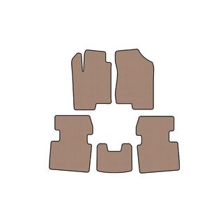 Gummimattor Carsuit (Beige) Hyundai Sonata NF 2004–2009 foto 1