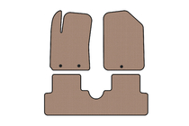 Hyundai I-10 2014–2017 Gummimattor Carsuit (HB, beige) foto 1