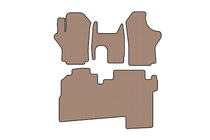 Hyundai H200, H1, Starex 1998–2007 Gummimattor Carsuit (2004-2007, 2 rader, 8-sits, beige) foto 1