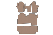 Hyundai H200, H1, Starex 1998–2007 Gummimattor Carsuit (2004-2007, 3 rader, 8-sits, beige) foto 1
