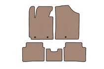 Hyundai Veloster 2011–2017 Gummimattor Carsuit (Beige) foto 1