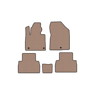 Gummimattor Carsuit (2018-2020, beige) Hyundai Santa Fe 4 2018–2023 foto 1