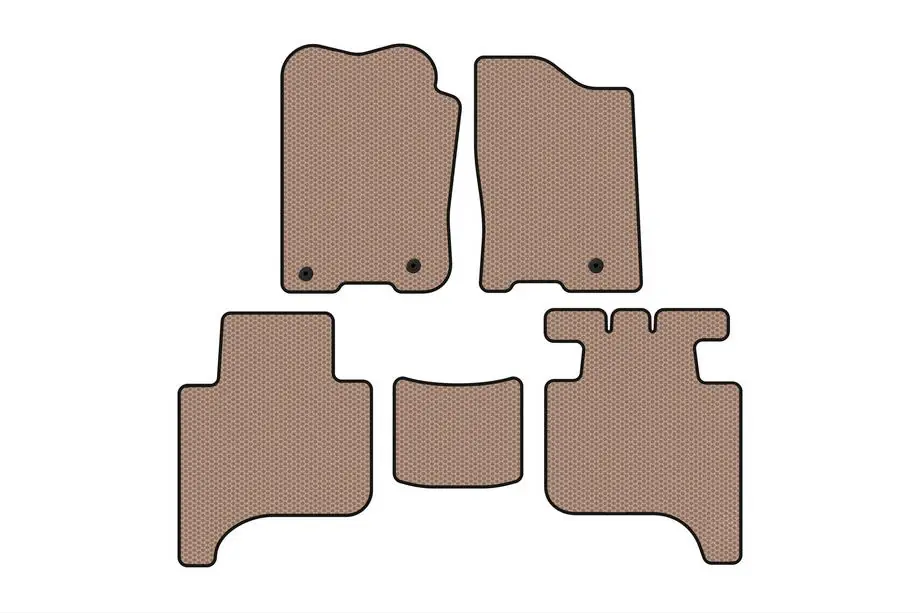 Infiniti QX56 2004–2010 Gummimattor Carsuit (2 rader, 2004-2008, beige) Image