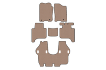Infiniti QX56 2004–2010 Gummimattor Carsuit (3 rader, 2004-2008, beige) foto 1