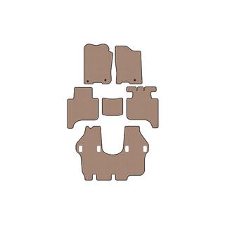 Gummimattor Carsuit (3 rader, 2004-2008, beige) Infiniti QX56 2004–2010 foto 1