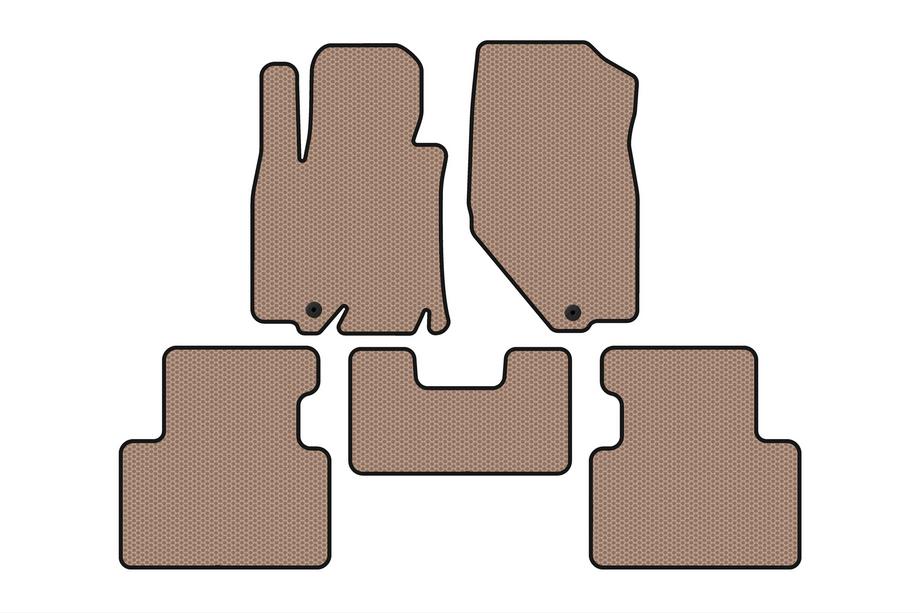 Infiniti QX50 2013–2017 Gummimattor Carsuit (Beige) Image