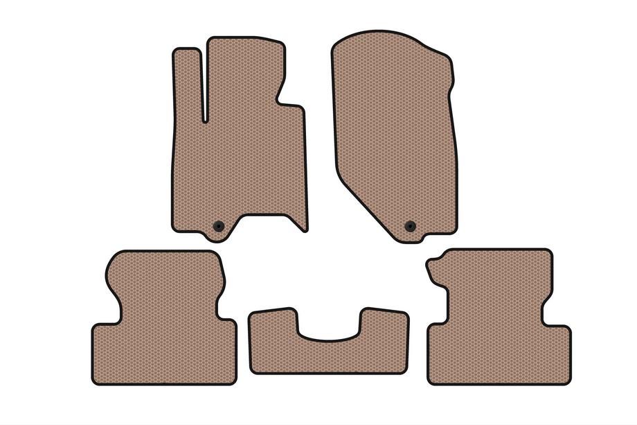 Infiniti QX50 2007–2013 Gummimattor Carsuit (Beige) Image