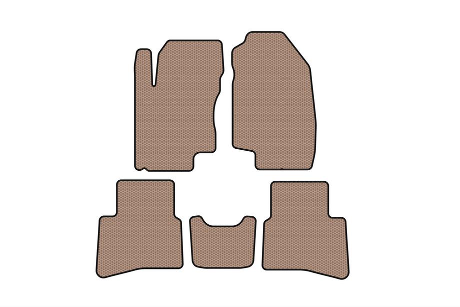 JAC S3 2014– Gummimattor Carsuit (Beige) Foto 1