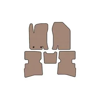 Gummimattor Carsuit (Beige)