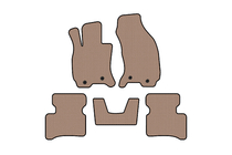 Jaguar X-Type 2001–2009 Gummimattor Carsuit (SD, golvmonterad gaspedal, beige) foto 1