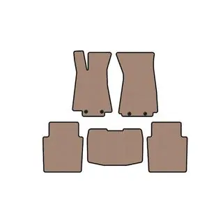 Gummimattor Carsuit (SD, beige)