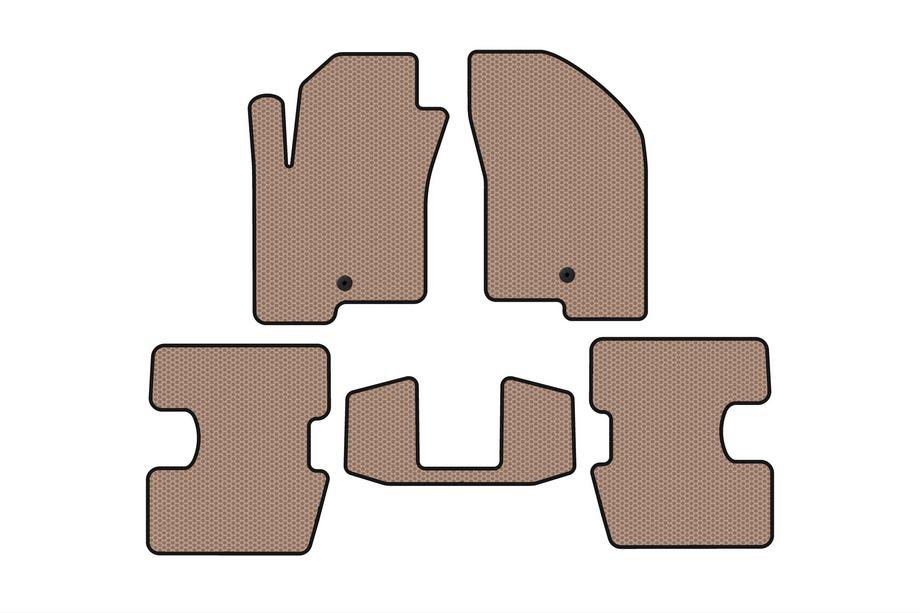 Jeep Patriot 2007–2016 Gummimattor Carsuit (Beige) Image