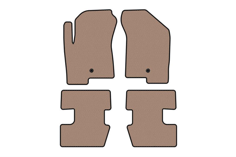 Jeep Compass 2006–2016 Gummimattor Carsuit (2011-2016, beige) Image