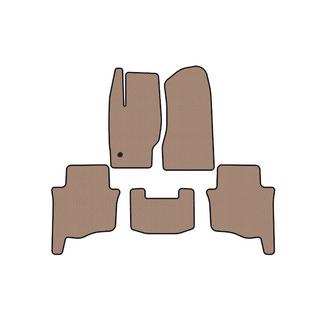 Gummimattor Carsuit (Beige) Jeep Grand Cherokee WK 2004–2010 foto 1