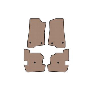 Gummimattor Carsuit (Beige) Jeep Wrangler 2018– foto 1