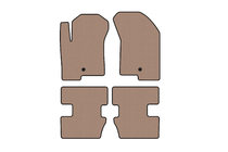 Jeep Compass 2006–2016 Gummimattor Carsuit (2006-2011, Beige) foto 1