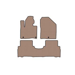 Gummimattor Carsuit (2014-2018, 5-sits, beige) Kia Sorento III UM 2014–2020 foto 1