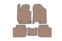 Kia Cerato 3 2013–2018 Gummimattor Carsuit (SD, beige) foto 1