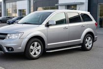 Fiat Freemont 2011–2016 Sidosteg Maydos V1 (2 st, aluminium ↗ rostfritt stål) foto 1