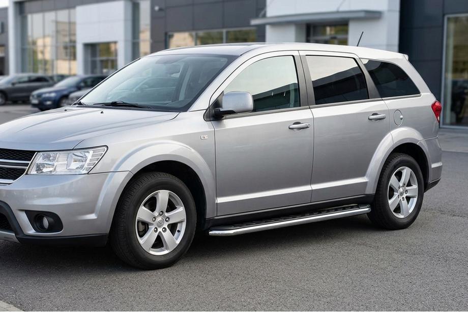 Fiat Freemont 2011–2016 Sidosteg Maydos V1 (2 st, aluminium ↗ rostfritt stål) Image