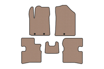 Kia Picanto 2004–2011 Gummimattor Carsuit (2009-2011, HB, beige) foto 1