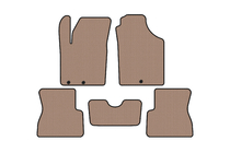 Kia Picanto 2011–2016 Gummimattor Carsuit (Beige) foto 1