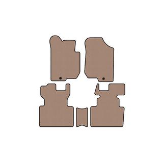 Gummimattor Carsuit (2006-2012, 2 rader, 7-sits, beige) foto 1