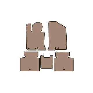 Gummimattor Carsuit V-2 (SD, beige) foto 1