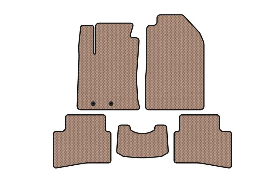 Kia Stonic 2017– Gummimattor Carsuit (2017-2019, beige) Image