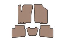 Kia Forte 2008–2024 Gummimattor för kupé Carsuit (2008-2012, beige) foto 1