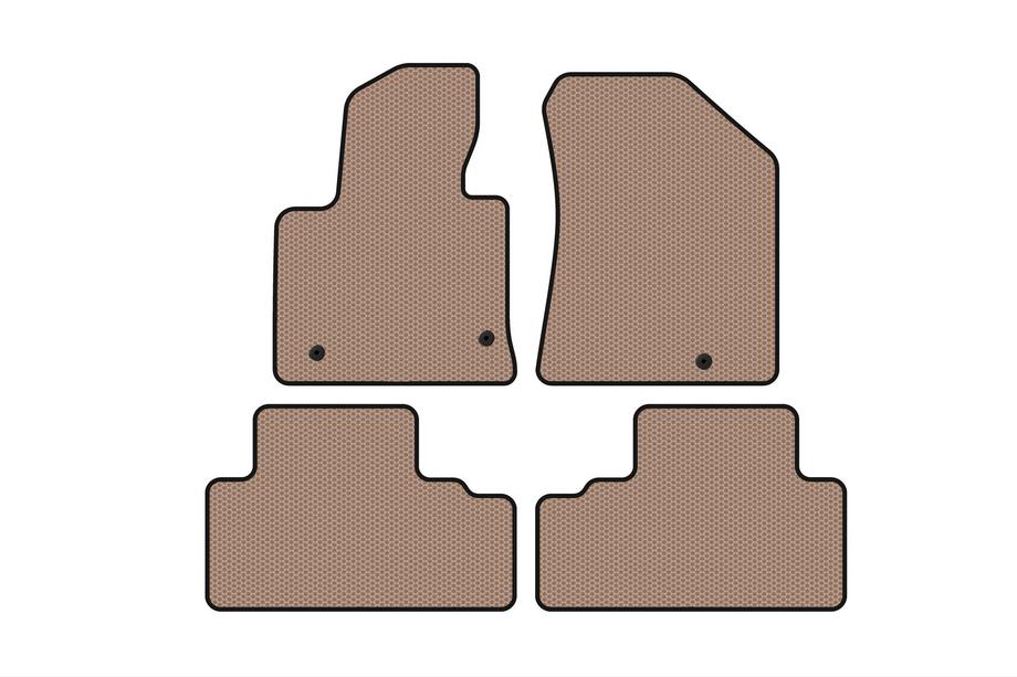 Kia Carens 2012– Gummimattor Carsuit (Beige) Image