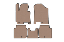 Kia Forte 2008–2024 Gummimattor för kupén Carsuit (2012-2016, beige) foto 1