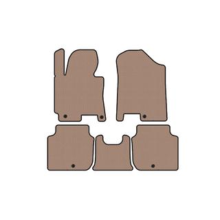 Gummimattor för kupén Carsuit (2012-2016, beige) foto 1