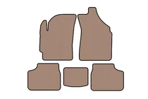 Daewoo Matiz 1998–2008 Gummimattor Carsuit (Beige) foto 1