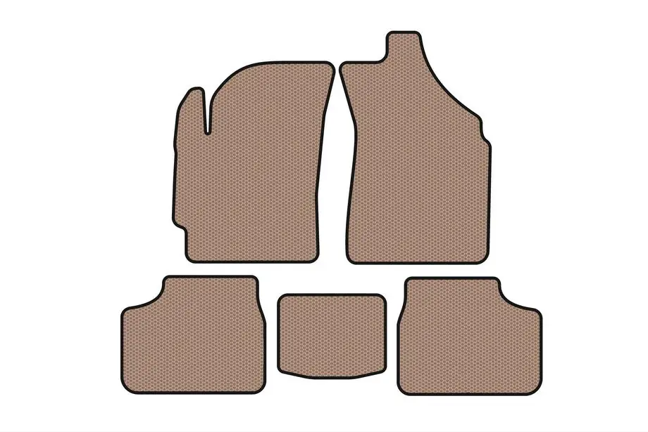 Daewoo Matiz 1998–2008 Gummimattor Carsuit (Beige) Image