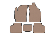 Daewoo Matiz 2009–2015 Gummimattor Carsuit (Beige) foto 1