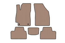 Daewoo Nubira 1997–1999 Gummimattor Carsuit (SD, beige) foto 1