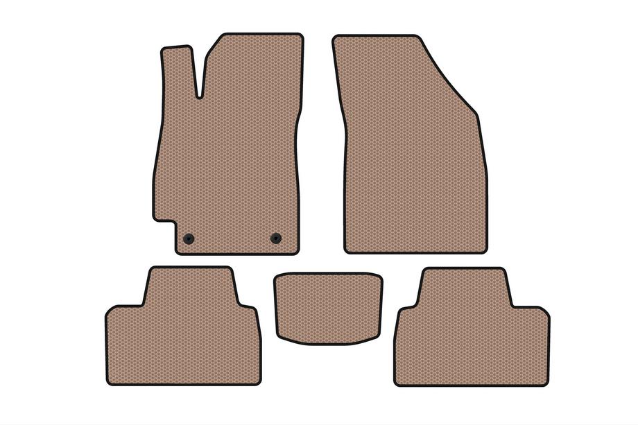 Daewoo Nubira 1997–1999 Gummimattor Carsuit (SD, beige) Image