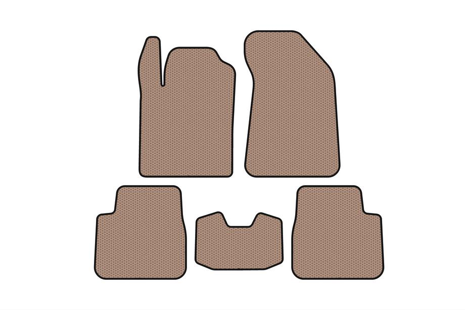 Lancia Delta 2008–2014 Gummimattor Carsuit (Beige) Image